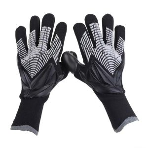 Gants de foot noir unisexe